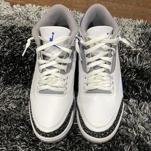 Racer Blue Jordan 3s